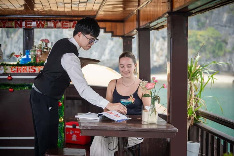 From Hanoi/Cat Ba: Lan Ha Bay Full-Day Boat Trip - Vietnamese lunch at Ong Cam Islet