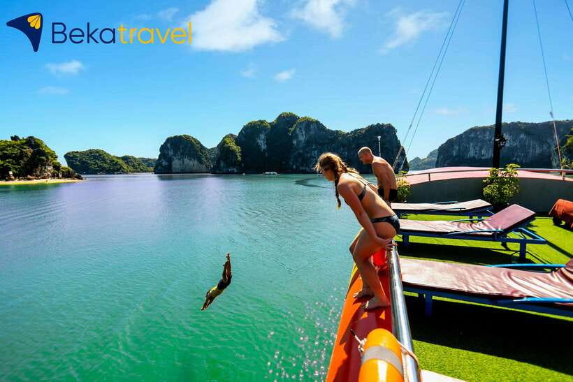 From Hanoi/Cat Ba: Lan Ha Bay Full-Day Boat Trip - The early start from Hanoi and easy pickup on Cat Ba