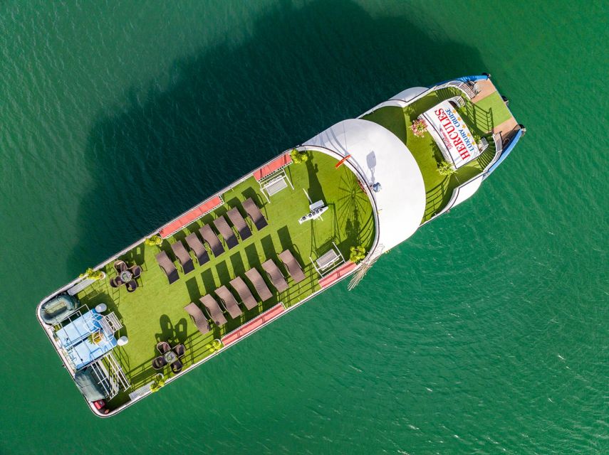 From Hanoi: Ha Long Bay 5-star Day Cruise with Buffet Lunch - Inside Surprise Cave