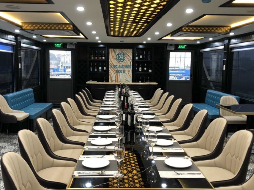 From Hanoi: Ha Long Bay Luxury Cruise Day Tour with Jacuzzi - Limousine transfer or your own way to Tuan Chau