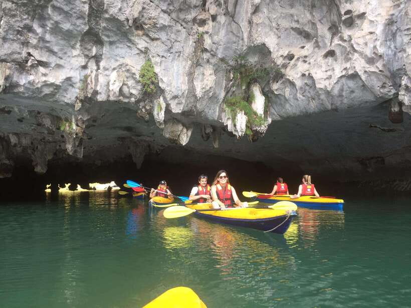 From Hanoi: Ha Long & Lan Ha Bay 2-Day Cruise with Meals - Lunch, checkout, and the return to Hanoi