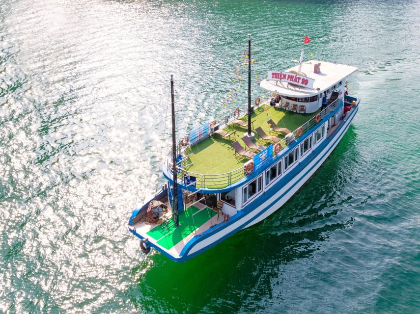 From Hanoi: Halong Bay 1 Day Trip Visit Cave, Island, Kayak - Kayaking or bamboo boating at Luon Grotto
