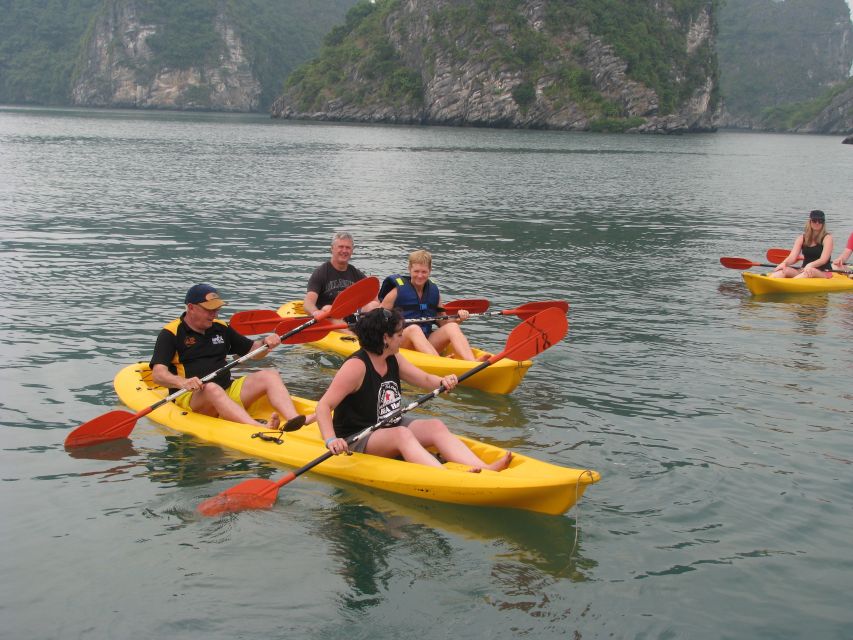 From Hanoi: Halong day trip, Route 2, 6hours, Small group - Titop Island for swimming and the bay view