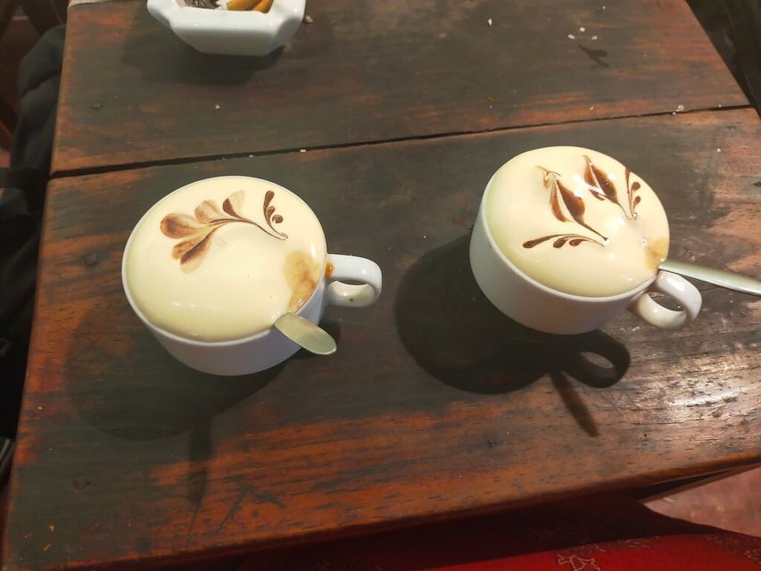 From Hanoi: Old Quarter Vegetarian Food Tour - Egg coffee and the sweet finish