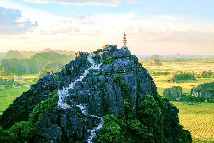 From Hanoi: Trang An Eco-tourism -Bai Dinh pagoda & Mua Cave - Bai Dinh Pagoda and its giant scale