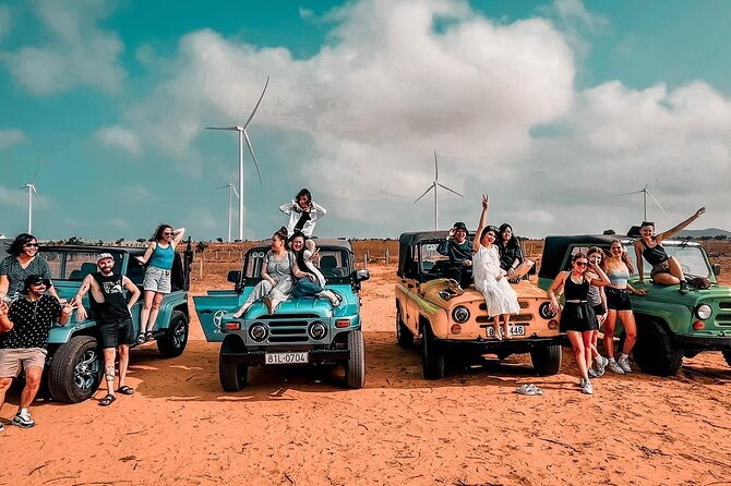 From Ho Chi Minh: Mui Ne Day Trip with Fairy Stream and Sand Dune - Walking through the red sand at Fairy Stream
