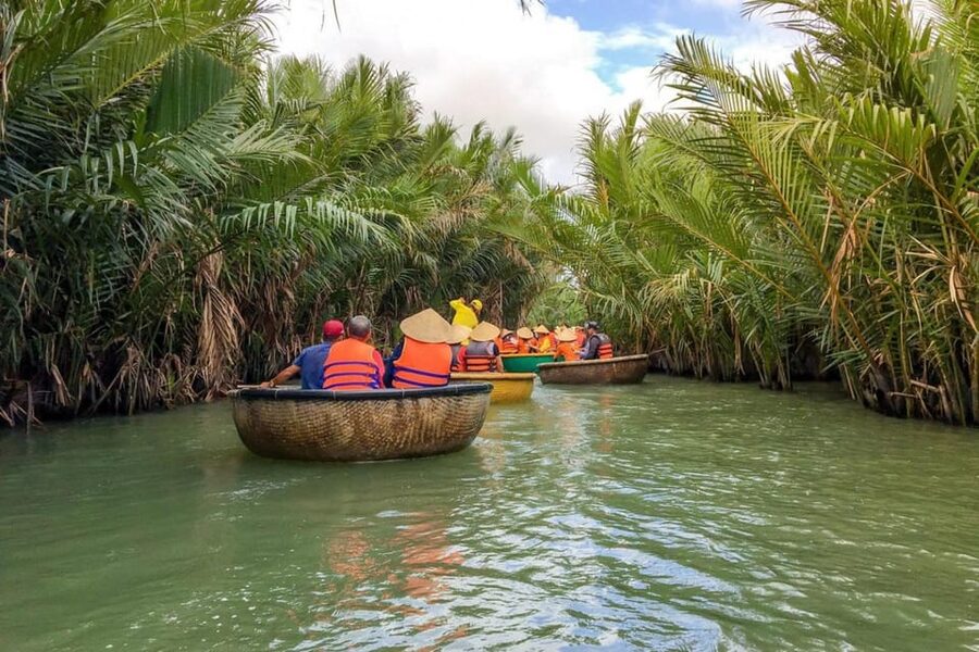 From Hoi An: Bay Mau Coconut Forest Bamboo Basket Boat Ride - Key points at a glance