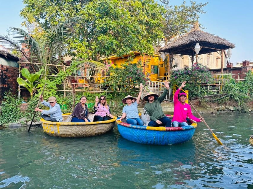 From Hoi An: Bay Mau Coconut Forest Bamboo Basket Boat Ride - A short outing that does not consume your day