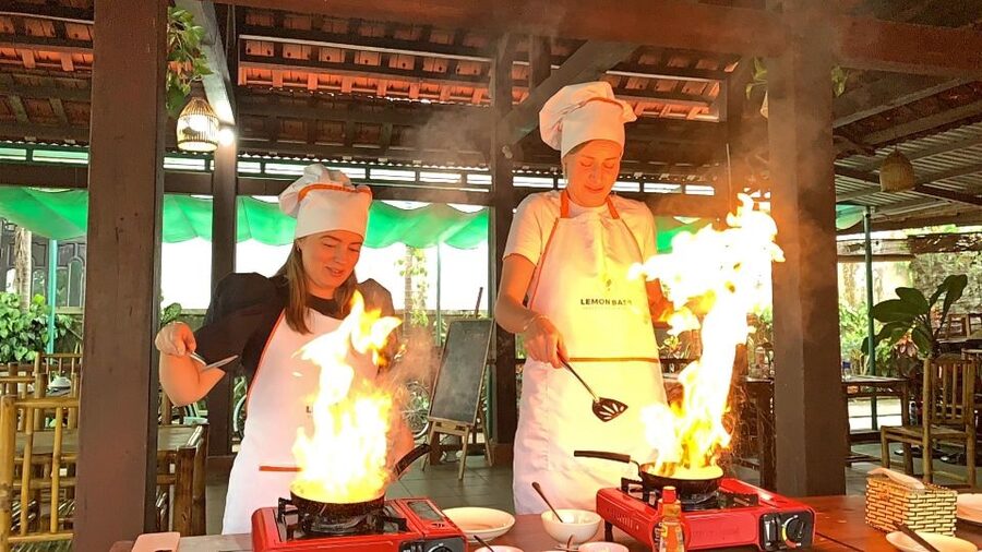 From Hoi An: Cooking Class at Organic Farm - The four dishes you will prepare