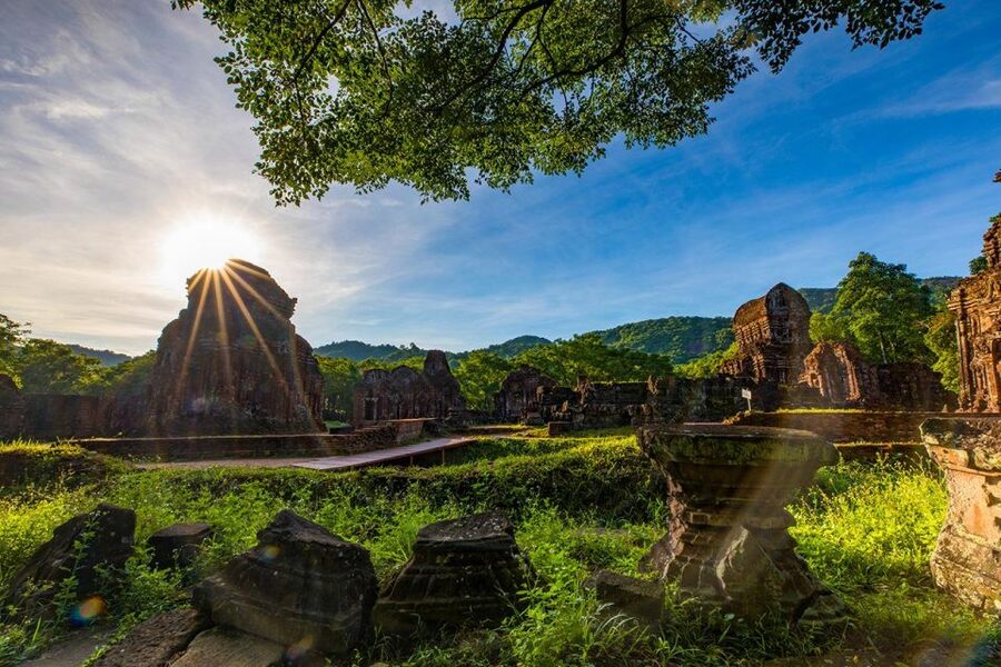 From Hoi An: Day Tour of My Son Temples and Marble Mountain - Climbing through Marble Mountain