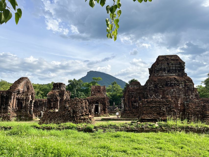 From Hoi An: Marble Mountains and My Son Sanctuary Day Trip - Lady Buddha and the sea views at Monkey Mountain