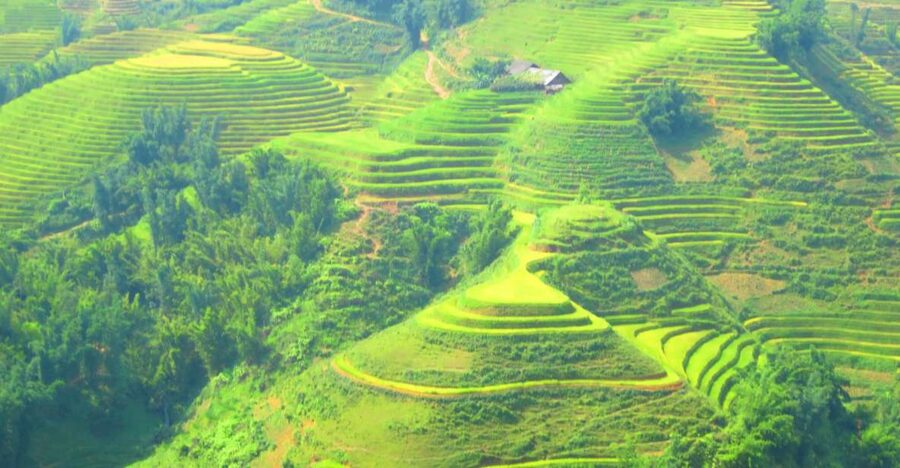 From Sapa: Waterfalls, Trekking and Tribal Villages Tour - Ban Khoan marks the start of the real walk