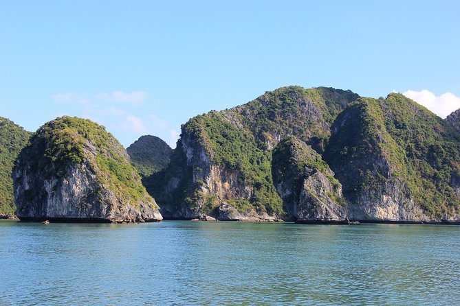Full day boat trip with Cat Ba Captain Jack to Lan Ha Bay and Ha Long Bay - Swimming at Three Peaches beaches