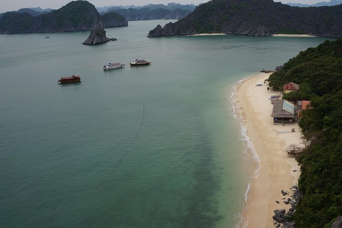 Full day boat trip with Cat Ba Captain Jack to Lan Ha Bay and Ha Long Bay - Morning departure through Cai Beo fishing village