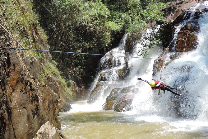 Full-Day Canyoning Tour with Datanla Falls Rappelling - Learning the ropes before the first descent