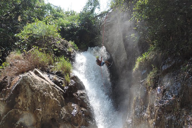 Full-Day Canyoning Tour with Datanla Falls Rappelling - The 15-meter rappel and river sections
