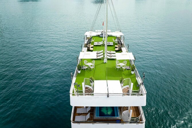 Full day Halong Bay Luxury Cruise - buffet lunch, kayak, swim. - The 7:30 to 8:30 pickup from Hanoi