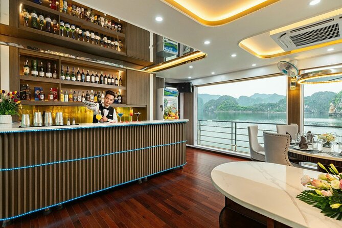Full day Halong Bay Luxury Cruise - buffet lunch, kayak, swim. - Who gets the best value from this day