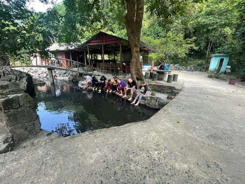 Full day hike - climbing in Jungle of Cat Ba National park - Cai Beo Fishing Village and the ride back
