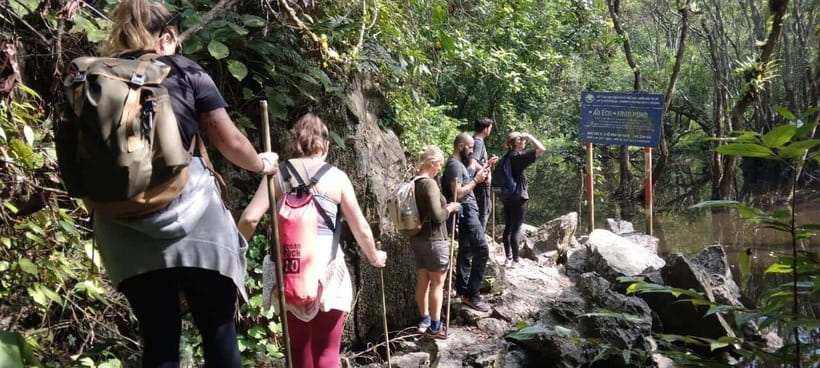 Full day hike - climbing in Jungle of Cat Ba National park - The guide can make or break the day
