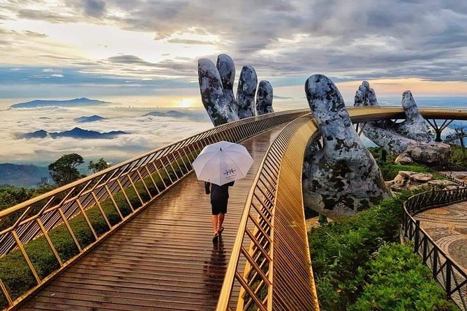Golden Bridge - Ba Na Hills Daily Ingroup Trip with Local Experts - Linh Ung Pagoda adds a calmer stop