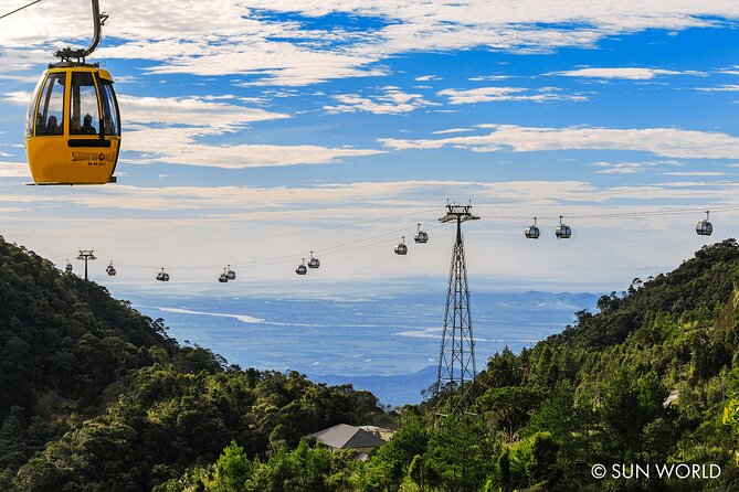 Golden Bridge -Ba Na Hills including buffet lunch ,Cable car 2 way From Da Nang - Golden Bridge: dramatic, crowded, and weather dependent