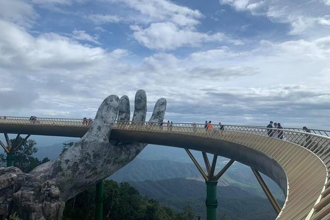 GOLDEN BRIDGE & BA NA HILLS & MARBLE MOUNTAIN-Private Guided Tour - Marble Mountains brings a different kind of place