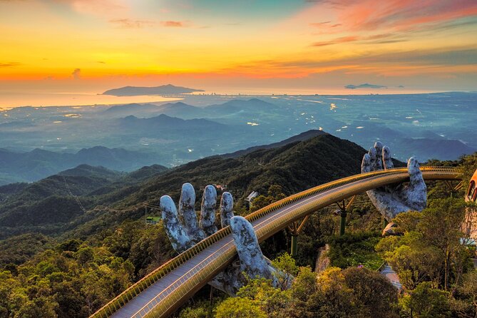 Golden Bridge - Ba Na Hills Private Tour - Walking across the 150-meter Golden Bridge