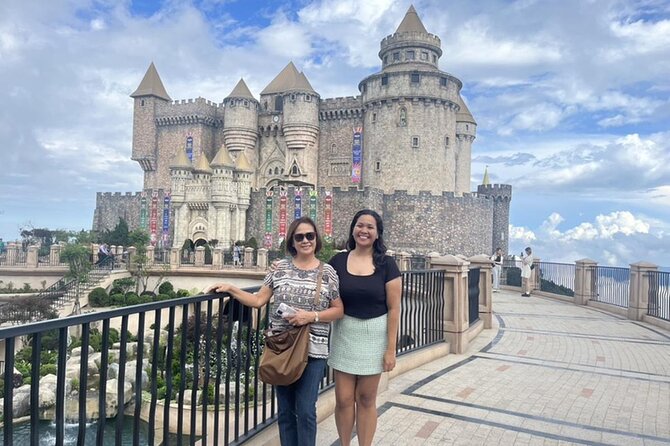 Golden Bridge Ba Na Hills with Buffets Lunch 2 ways cable car - Linh Ung Pagoda gives the day a religious pause