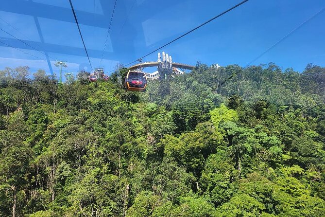 Golden Bridge-Monkey mountain-Dragon Bridge -Marble Mountain Fullday PrivateTour - Meeting Lady Buddha on Son Tra Mountain