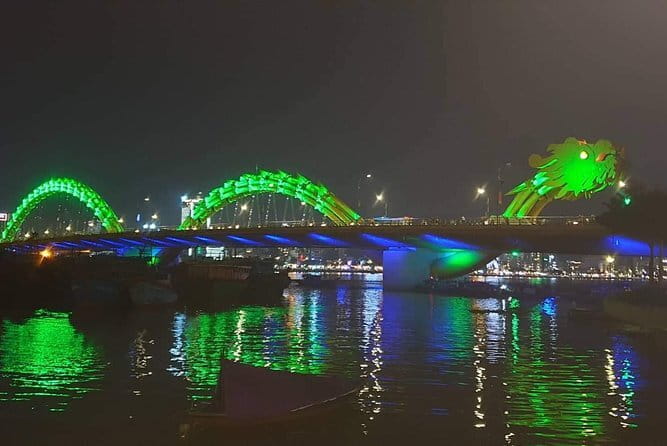 Guided Dragon Bridge Breathing Fire/Water & Da Nang city tour - Marble Mountains, where caves meet pagodas