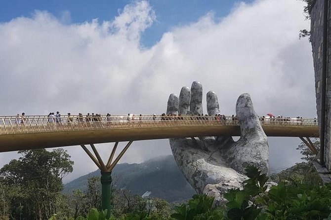 Guided Fullday Tour :Golden Bridge,Dragon Bridge,Marble Mountain,Monkey Mountain - Seeing Da Nang’s Dragon Bridge