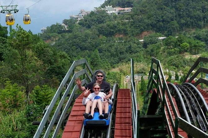 Guided Private Ba Na Hills/Golden Hands Bridge, Marble Mountains - French Village, Fantasy Park, and the old resort story