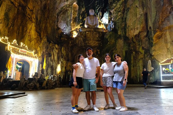 Guided Tour to Marble Mountain &HoiAn City-BoatRide-Night Market - Marble Mountain, caves, pagodas, and wide views