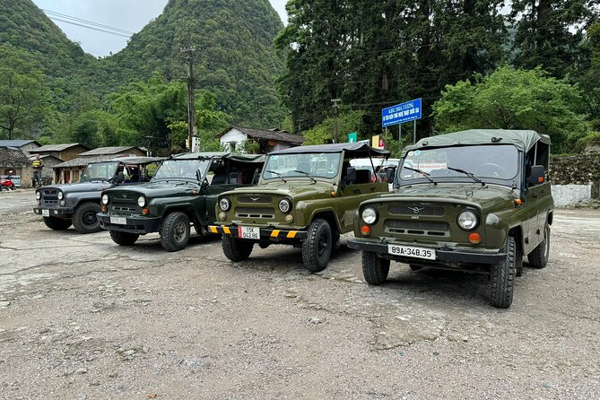 Ha Giang Army Open Air Jeep 2 Days 1 Night - Meals, water, and what to pack