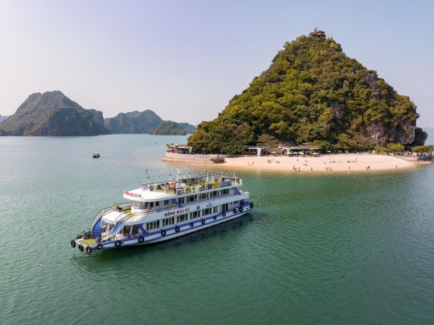 Ha Long: Afternoon Cruise with Lunch, Kayaking, and Swimming - Titop Island for the big view and a swim