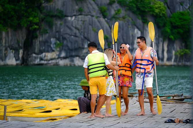 Ha Long Bay Cruise Day Tour-Cave, Kayaking,Ti top island & Lunch - Lunch onboard, with a few practical limits