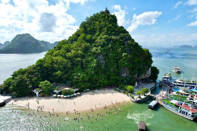 Ha Long Bay Day Cruise From Ha Noi - 4:30 p.m. afternoon tea and the return cruise