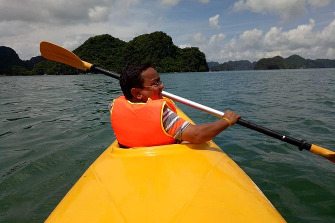 Ha Long Bay Six Hours Trip Kayaking & Swimming on Beach - Swimming, beach time, and the mountain climb