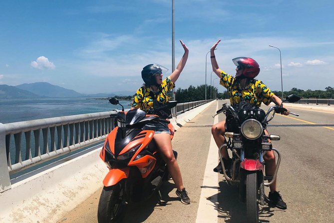 Hai Van Pass Motorbike Private Tour with Mister T Easy Rider - Lap An Lagoon and Lang Co Beach