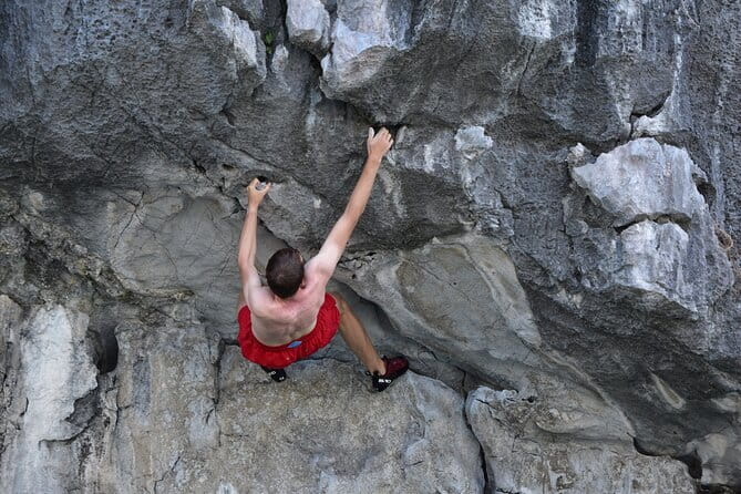 Half day Deep Water Solo - Three Brothers raises the difficulty