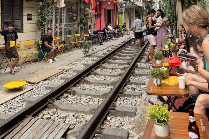 Half-Day Hanoi Highlights and Train Street Experience - Egg coffee and the close call of Train Street
