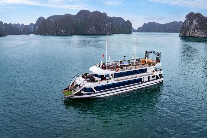 Halong and Bai Tu Long Luxury Day Escape - Titov Island and the climb for the view