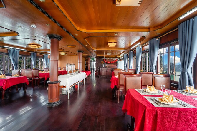 Halong Bay 2 Days 1 Night Traditional Boat - Sung Sot Cave brings the drama on day one