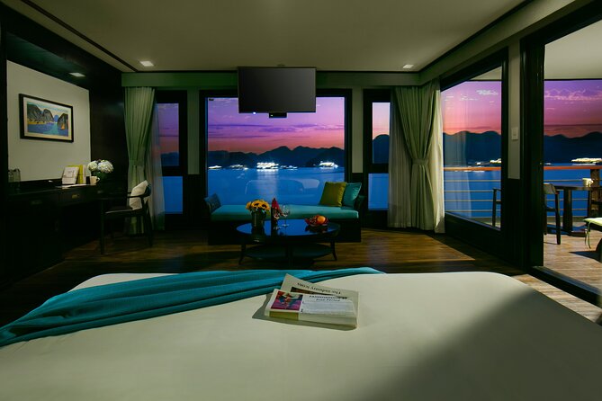 Halong Bay 3 days 2 nights on PEONY CRUISES 5 Stars LUXURY - Cabins, food, and onboard comfort