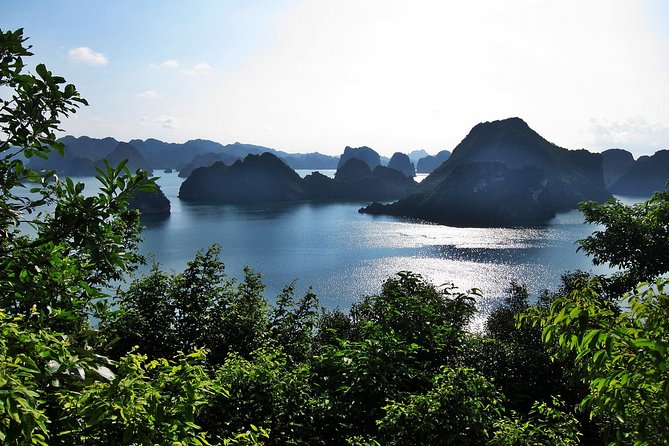 Halong Bay Cruise - Day Tours - Leaving Tuan Chau for the Limestone Towers