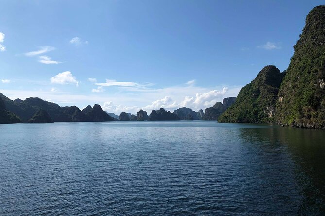 Halong Bay Cruise With Cave, Kayaking, Swimming - Buffet Lunch - Boarding the boat at Tuan Chau Harbor