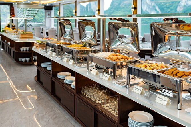 Halong Bay Day Tour Luxury Cruise With Jacuzzi and Buffet Lunch - Leaving Hanoi between 8:00 and 8:45 a.m.
