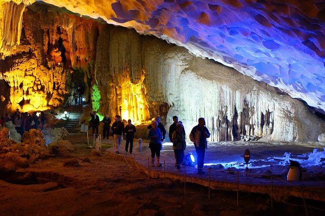 Halong Bay Full-Day with 6 Hour Cruise Kayaking, Swimming, Lunch - Sung Sot Cave and the first real walk