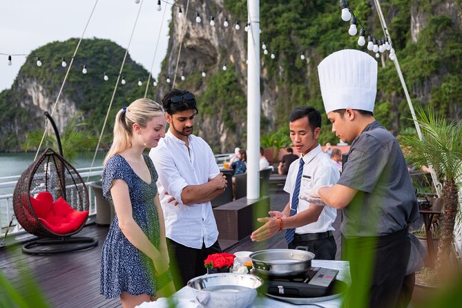 Halong Bay - Hera Luxury Day Cruise 7.5 Hours - Leaving Hanoi for the Tuan Chau harbor